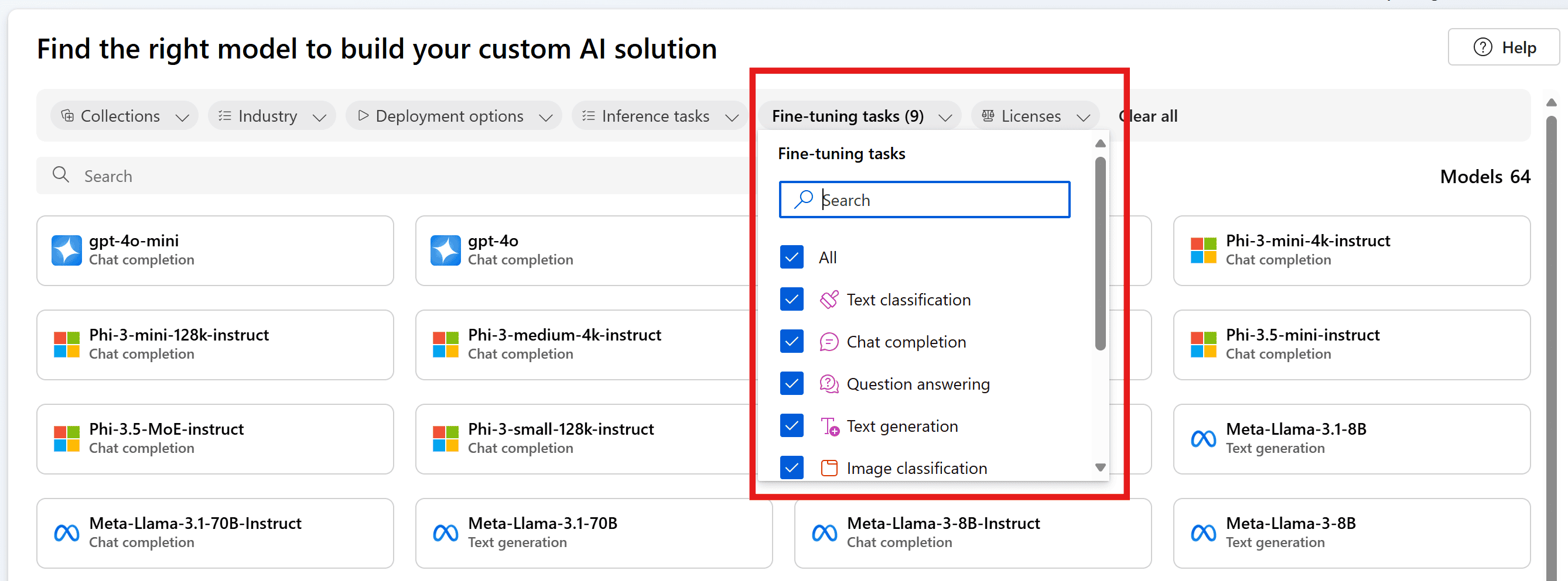Fine-tune a language model for chat completion in the Azure AI Foundry