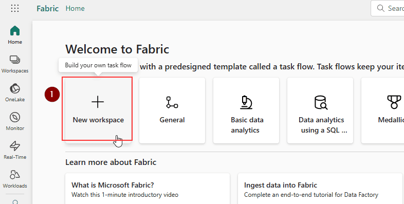 microsoft fabric workspace