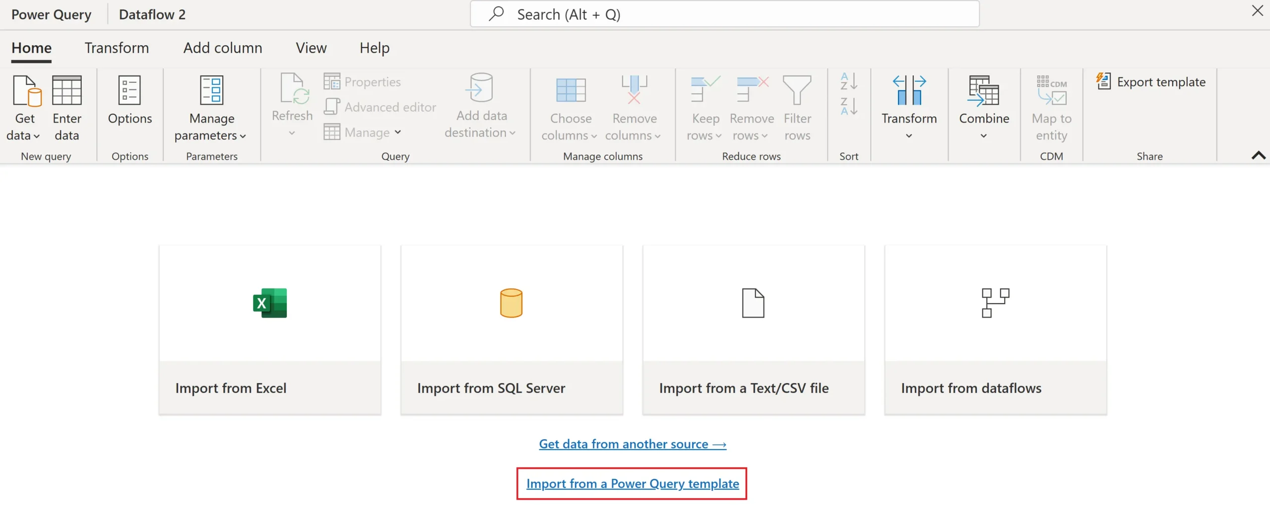 Create reusable Power BI assets