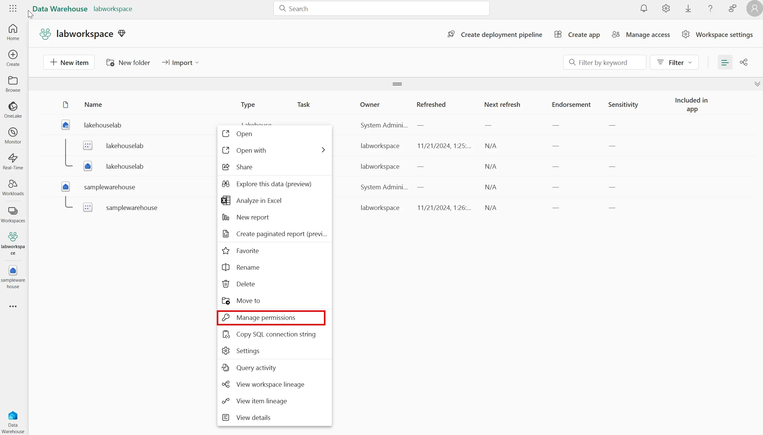 Secure data access in Microsoft Fabric