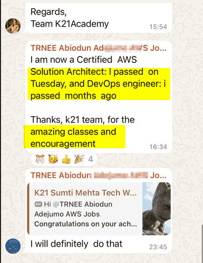 Student testimonial about AI confidence